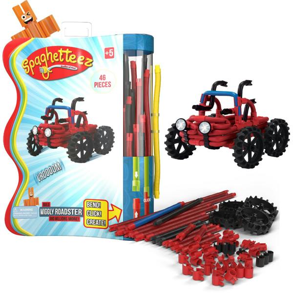 Spaghetteez Wiggly Roadster - White