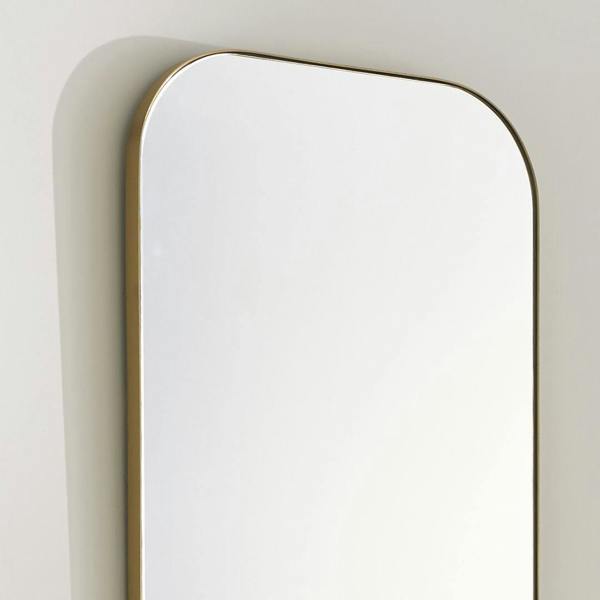 Pagazzi Lighting Ruden Champagne Rectangular Mirror