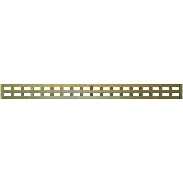 4 pack trellis flat top privacy square [w.6ft x h.0.5ft] 1