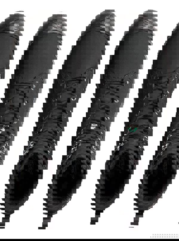 Red Wing Shoes Red Wing VersaPro 3029 Mens 6" Waterproof S7S Safety Ankle Boots, protective black waterproof safety boots with steel toe caps and anti-slip sole, designed for industrial work environments.