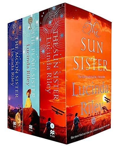 The Seven-Sisters Series 4-6 Books Collection Set by Lucinda Riley (the Pearl Sister, the Moon Sister and the Sun Sister)