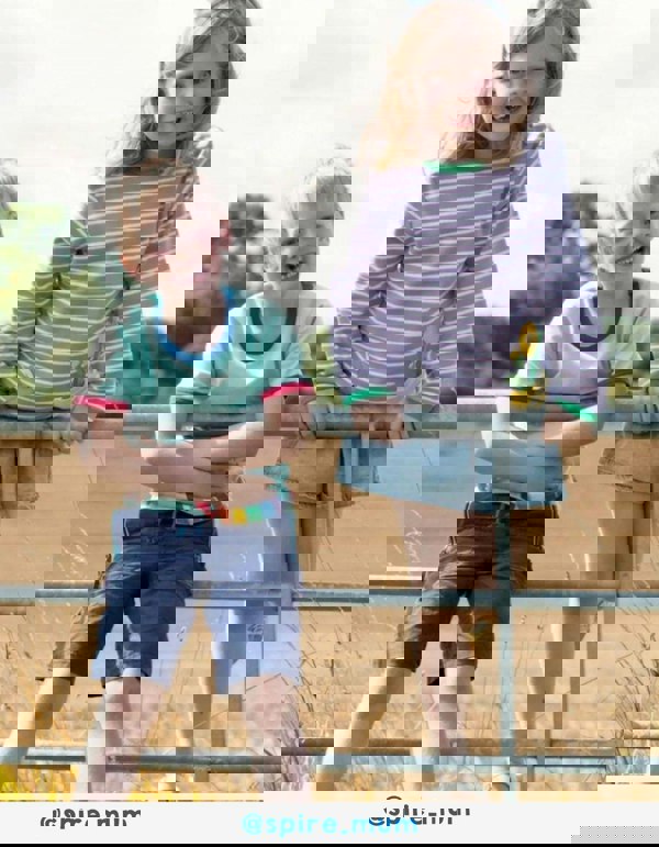 Organic Spring Applique T-Shirt - Toby Tiger UK Retail