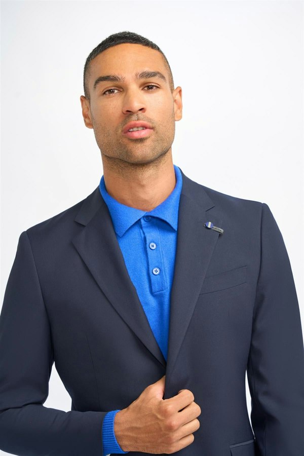 House of Cavani Malibu Navy Regular Blazer