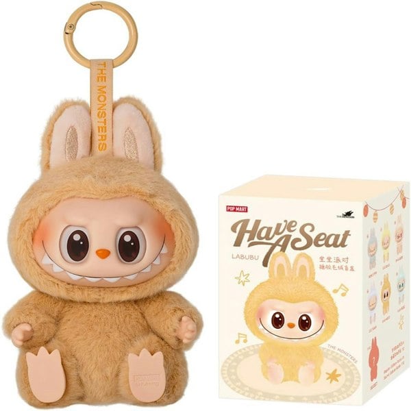 Pop Mart THE MONSTERS - Have a Seat Series Single Blind Box Labubu Designer Vinyl Face Blind Box Collectible Toys - 100% genuine Money Back Guarantee