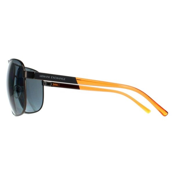 Armani Exchange Sunglasses AX2040S 600387 Gray Gray Polarized