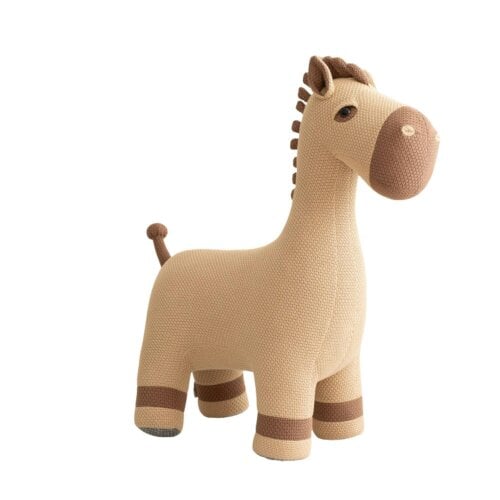 CROCHETTS Large horse plush with auxiliary seat for children LT-Y07_M