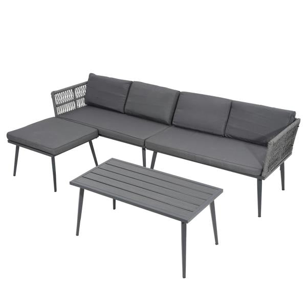 Groundlevel The Hamilton 4 Piece Outdoor Furniture Set