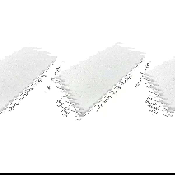 Lavio King Mattress Topper Memory Foam 5cm Bamboo Charcoal Washable Non Slip