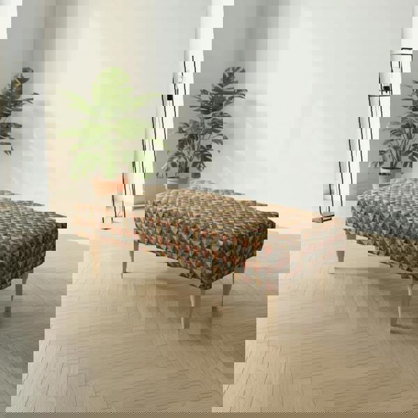 Modern Rectangular Non - Storage Ottoman Seating Stool for UK Homes - ISTOOLS