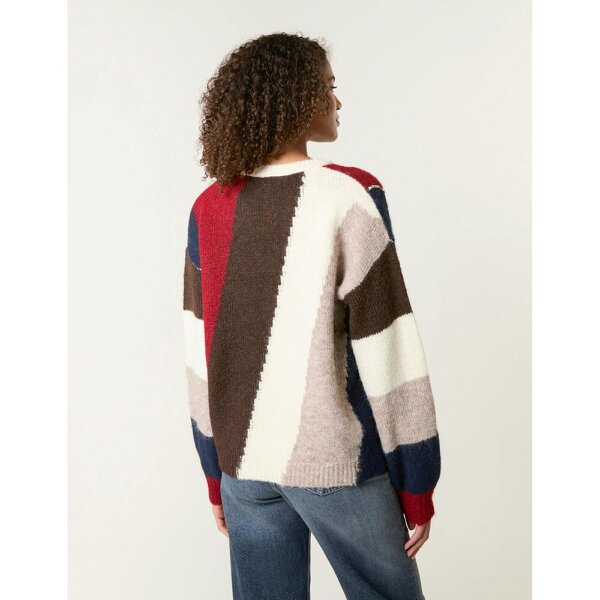 Blue Vanilla Stripe Sequin Detail Jumper