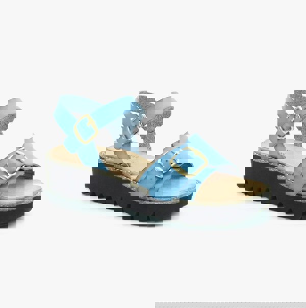 Heavenly Feet TRUDY Womens Sandals Blue