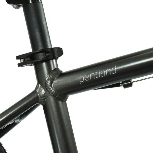 HOY Pentland 24in Kids Bike, 8 Speed - Black/Gold