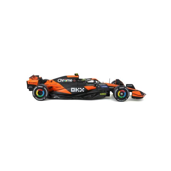 1:24 F1 McLaren MCL38 2024 With Helmet Lando Norris