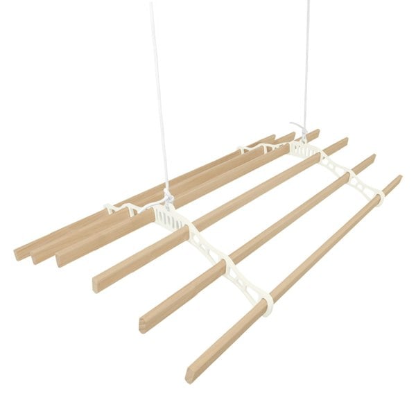 Monstershop Clothing Airer Ceiling Pulley - Ivory - 1.5m