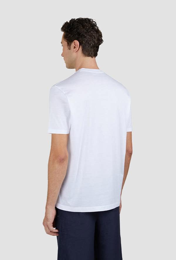 Paul & Shark Men's X-Soft Jersey T-Shirt with Capri Embroidery