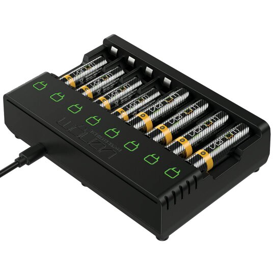 Venom Rechargeable AA / AAA Battery Charging Dock (Holds 8)