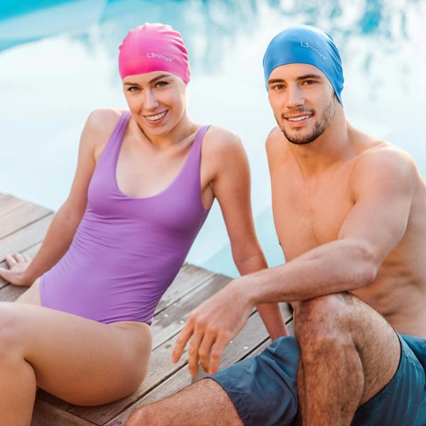 Limmys Premium Men's Swim Caps