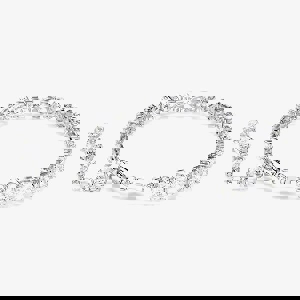 Swarovski Mesmera Rhodium Plated Mixed White Zirconia Bracelet 5731959