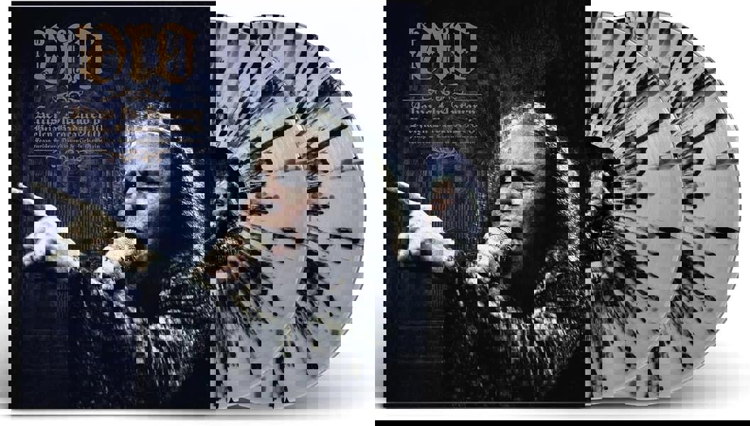 Dio 'Aliens In Antwerp - Belgian Broadcast 2000' 2LP Clear w/ Black Splatter Vinyl