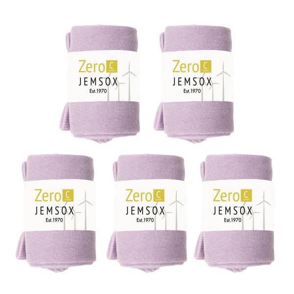 Jemsox Luxury Socks Multipack 3 Pairs / 5-Pairs Lavender Purple Plain Colour Men's Crew Socks Size 7-12