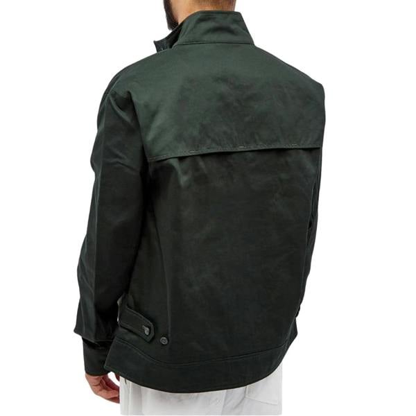 Fred Perry Waxed Night Green Harrington Jacket XS