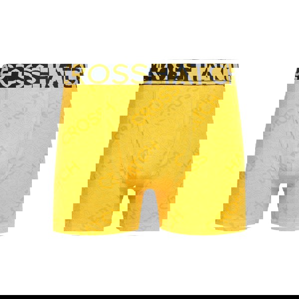 Crosshatch Typan Boxers 3pk Yellow