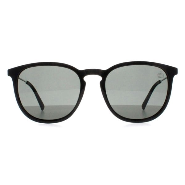 Timberland Sunglasses TB9291-H 01R Shiny Black Green Polarised