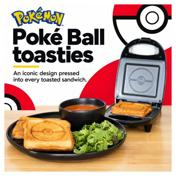 Venom Pokémon Poké Ball Single Toastie Maker