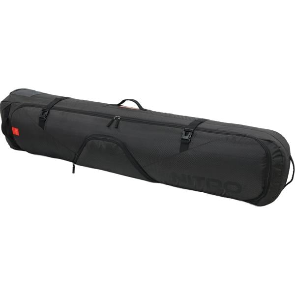 Goode Leisure Nitro Snowboard Travel Bag Wheeled Tracker 165cm Raven Black Padded 90L