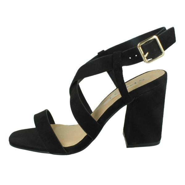 Spot On Ladies Spot On Strappy Heeled Sandals F12011