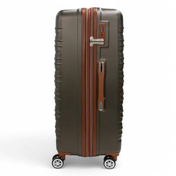 Snowball Expandable Hard Shell ABS Suitcase Set 8 Wheel Robust Travel Case Holiday Luggage