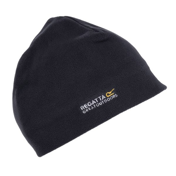 Regatta Great Outdoors Mens Kingsdale Thermal Fleece Beanie Hat - Black