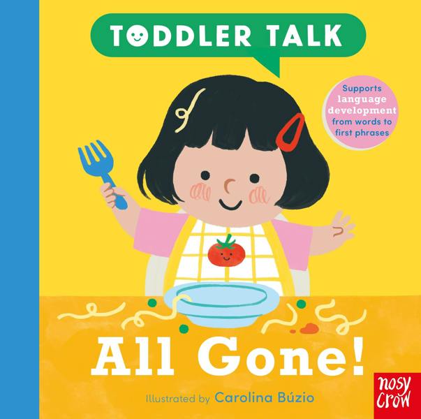 Toddler Talk: All Gone! – Interactive First Words Board Book for Babies & Toddlers