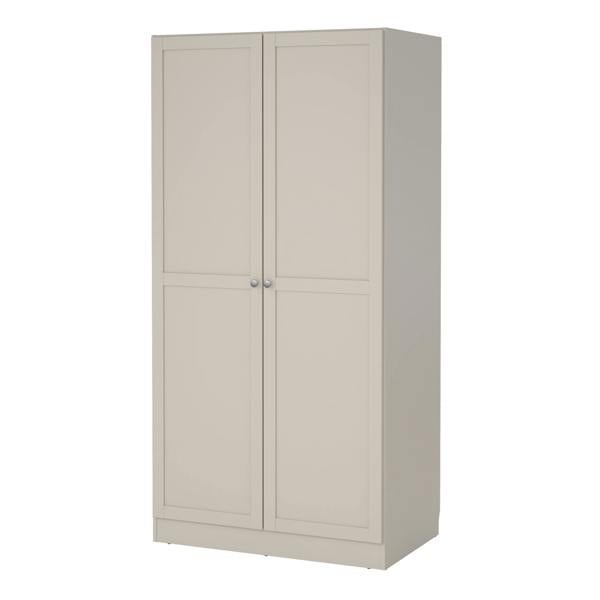 Furniture To Go Brande Wardrobe with 2 Frame Doors in Cashmere