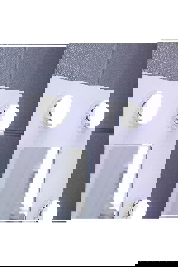 Living and Home Vanity Dressing Table with LED Lights Mirror White