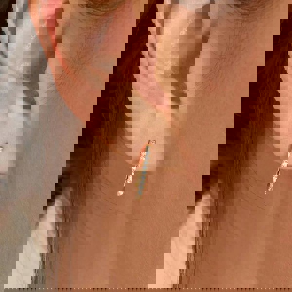 Ania Haie Glam Rock 14ct Gold Plated Sparkling Oval Hoop Earrings E037-04G