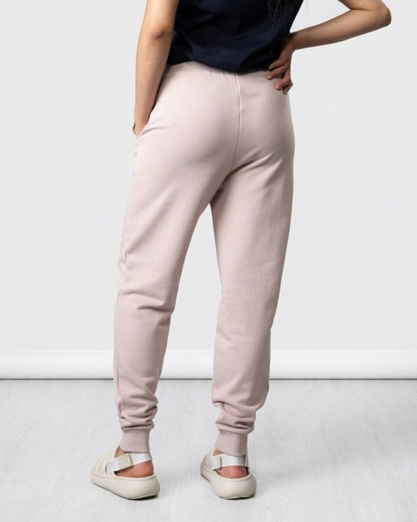 Tommy Hilfiger Relaxed Long Womens Sweatpants - Balanced Beige - CHO - Designer Womens Joggers