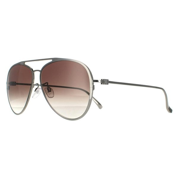 Bally Sunglasses BY0024-D 08K Gunmetal Grey Gradient