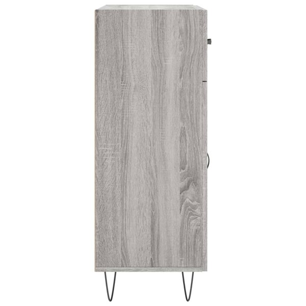 Berkfield Sideboard Grey Sonoma 69.5x34x90 cm Engineered Wood