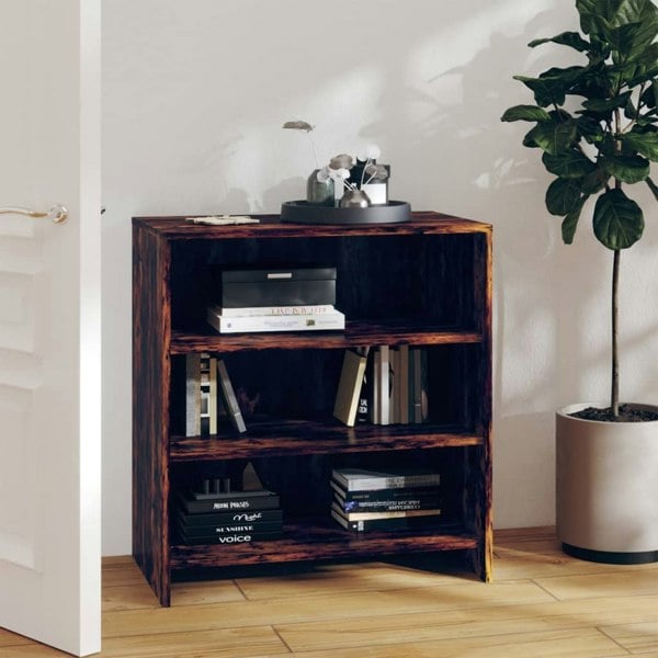 Berkfield Sideboard Smoked Oak 70x40.5x75 cm Engineered Wood