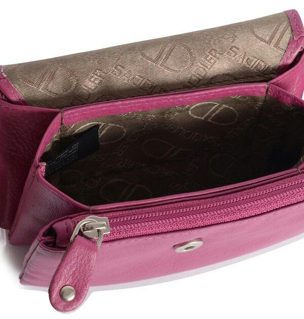 SADDLER Spacious Leather Purse "Lily" – Handmade by Saddler | RFID Protected & Gift Boxed | Triple Gusset Design for Cards, Coins & Keys