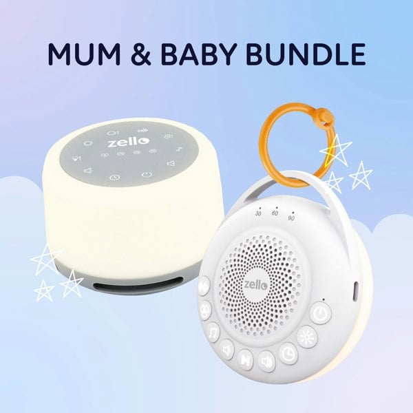 Zello Mum & Baby White Noise Machine Bundle