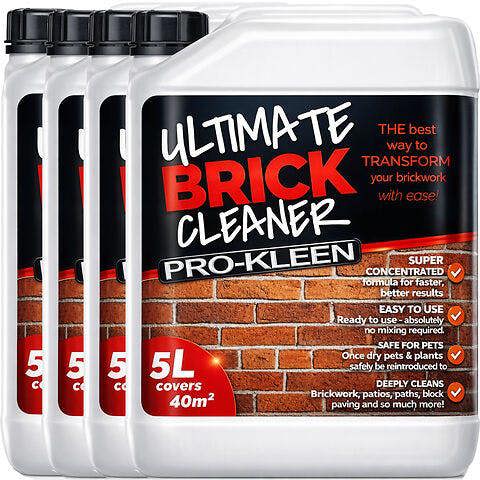 ProKleen Pro-Kleen Ultimate Brickwork Cleaner For Brickwork, Patios, Driveways, and Other Outdoor Surfaces 20L