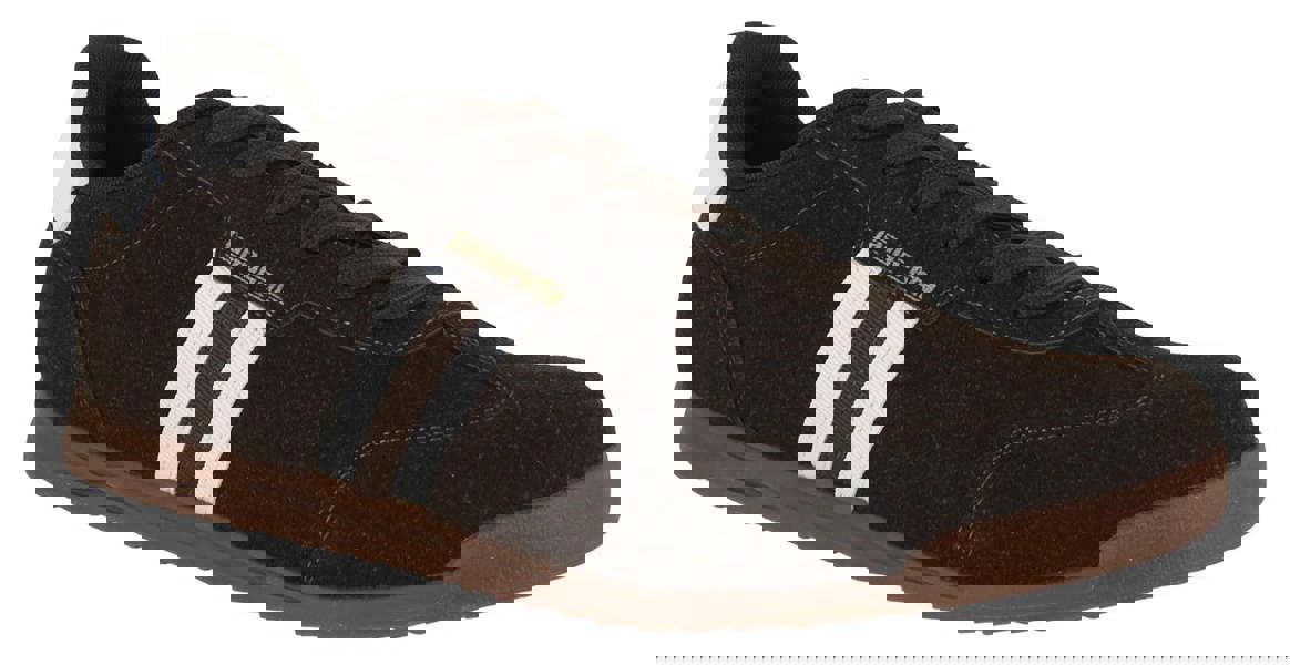 Lambretta Tackle Mens Casual Smart Lace Up Retro Trainers