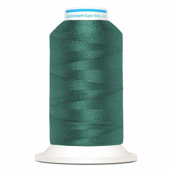 Gutermann Super Brite Polyester 40 Embroidery Thread 1000m Polyester Thread Suitable For Embroidery