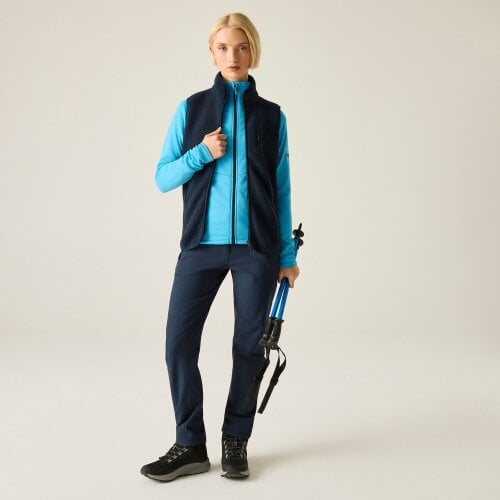 Dare 2B Womens Excursion Fleece Body Warmer - Navy