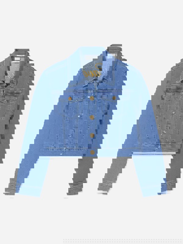 Roberto Cavalli Girls Cotton Denim Jacket