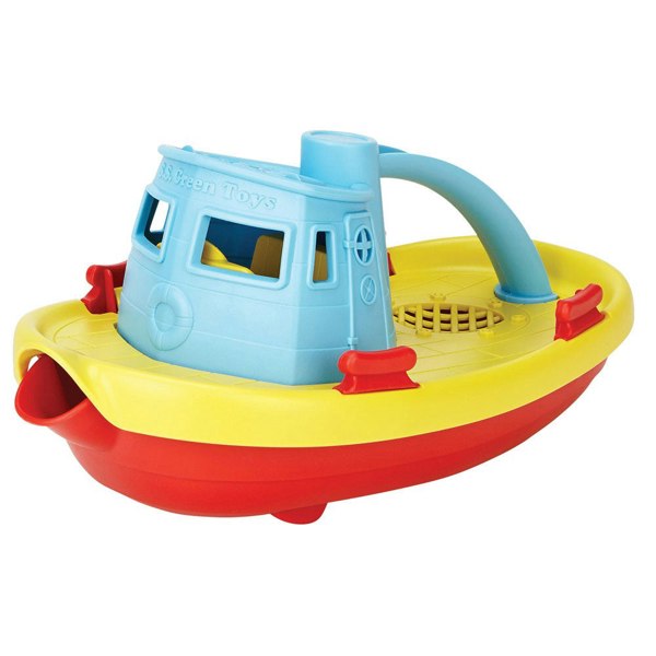 Green Toys Blue Tugboat - Made From 100% Recycled Plastic