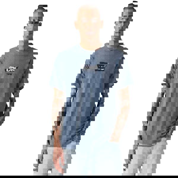 Levis Mens Classic Logo T-Shirt - Indigo - 