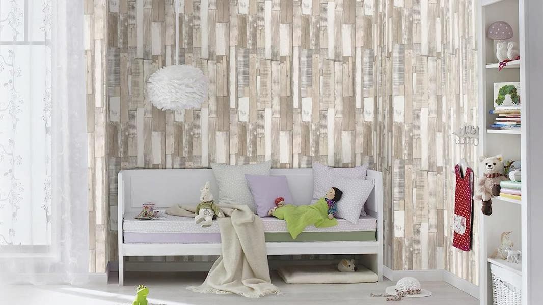 Rustic Wooden Planks Wallpaper - Rs